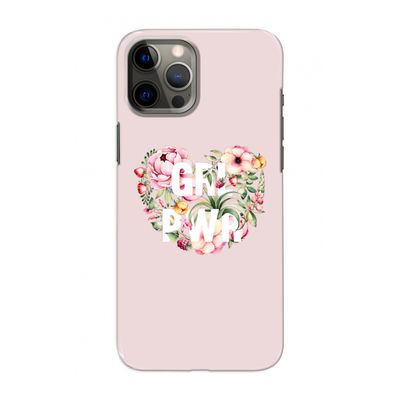 GRL PWR Flower: Volledig geprint iPhone 12 Pro Hoesje