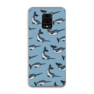 Narwhal: Xiaomi Redmi Note 9 Pro Transparant Hoesje