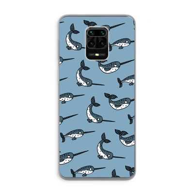 Narwhal: Xiaomi Redmi Note 9 Pro Transparant Hoesje