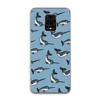 Narwhal: Xiaomi Redmi Note 9 Pro Transparant Hoesje