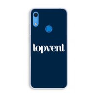 Topvent Navy: Huawei Y6s Transparant Hoesje