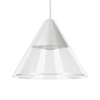 Cini & Nils - Cordina Conico Vetro Bianco Hanglamp