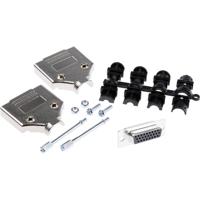 MH Connectors MHDTPK15HD26FS-K D-sub female connectorset 180 ° Aantal polen: 15 Soldeerkelk 1 stuk(s)