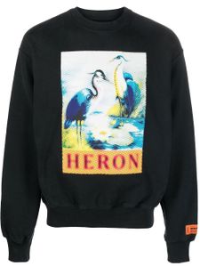 Heron Preston sweat à imprimé Heron Halftone - Noir