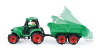 Lena tractor Truckies jongens 36,5 x 10,5 cm groen/rood - thumbnail