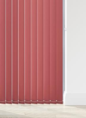 Verticale lamellen - Splash donkerrood