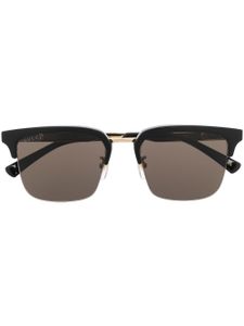 Gucci Eyewear lunettes de soleil à monture rectangulaire - Noir