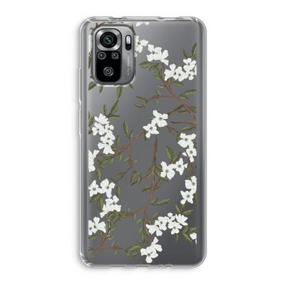 Blossoming spring: Xiaomi Redmi Note 10S Transparant Hoesje