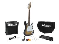 DIMAVERY EGS-1 Electric guitar set, sunburst