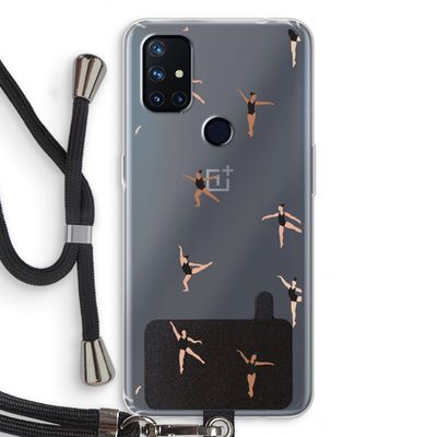 Dancing #1: OnePlus Nord N10 5G Transparant Hoesje met koord