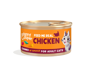 Edgard & Cooper kip kat natvoer blikje 85gr