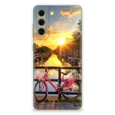 Samsung Galaxy S21FE | Silliconen Back Cover | Amsterdamse Grachten