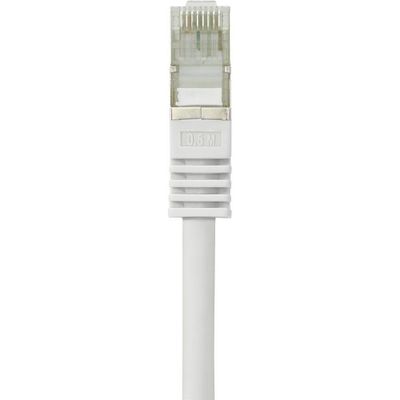 Renkforce RF-4724280 RJ45 Netwerkkabel, patchkabel CAT 5e F/UTP 10.00 m Grijs Snagless 1 stuk(s)