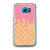 Ice cream: Samsung Galaxy S6 Transparant Hoesje - thumbnail