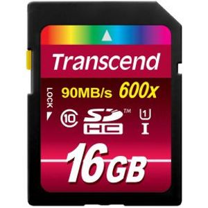 Transcend TS16GSDHC10U1 flashgeheugen 16 GB SDHC MLC Klasse 10