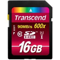 Transcend SDHC 16GB Class10 UHS-I 600x Ultimate