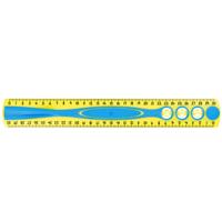 Liniaal maped kidy'grip 30cm assorti