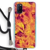 Eternal Fire: Oppo A92 Transparant Hoesje met koord