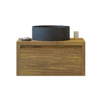 Gliss Design Onderkast Ares 80 cm Castle Brown Gliss Design Onderkast Ares 80 cm Castle Brown
