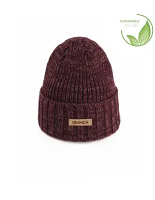 Sinner Muts Avelin Ii Beanie (burgundy) Burgundy