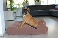 Dog's Companion® Hondenbed Mokka (chenille velours) Small
