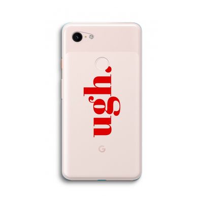 Ugh: Google Pixel 3 XL Transparant Hoesje