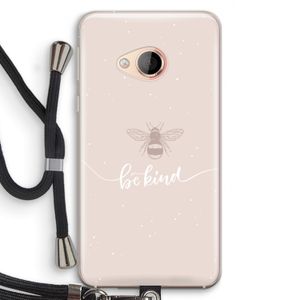 Be(e) kind: HTC U Play Transparant Hoesje met koord