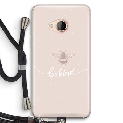 Be(e) kind: HTC U Play Transparant Hoesje met koord