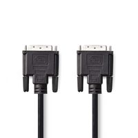 Nedis CCGP32000BK100 DVI kabel 10 m Zwart