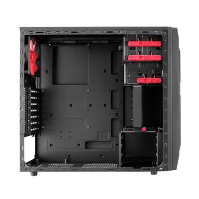 Chieftec LF-02B-OP Midi-tower PC-behuizing Zwart