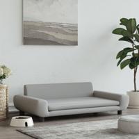 Hondenmand 100x54x33 cm fluweel lichtgrijs