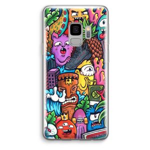 Vexx Mixtape: Samsung Galaxy S9 Transparant Hoesje