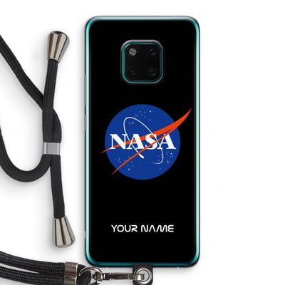 NASA: Huawei Mate 20 Pro Transparant Hoesje met koord
