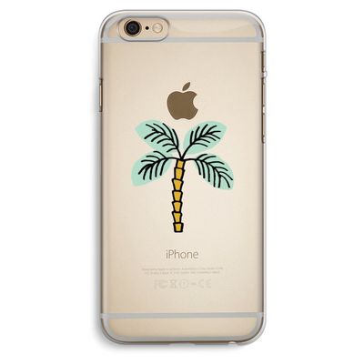 Palmboom: iPhone 6 Plus / 6S Plus Transparant Hoesje