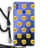 Leeuwenkoppen: Honor Note 10 Transparant Hoesje met koord