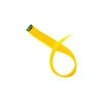 10 stuks chemische Fiber pruik één-stap gradiënt kleur één kaart pruik gespannen lengte: 24inches (32 #)