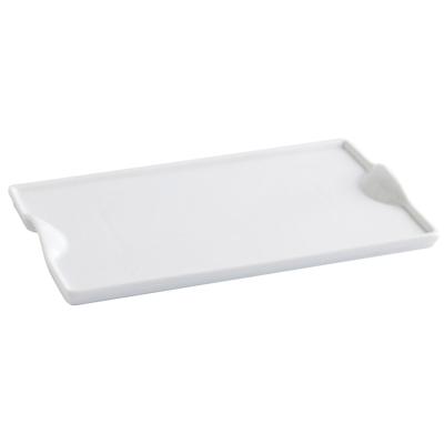Snackdienblad Quid Gastro Fun Wit Keramisch 25,5 x 15,5 cm (6 Stuks) (Pack 6x)