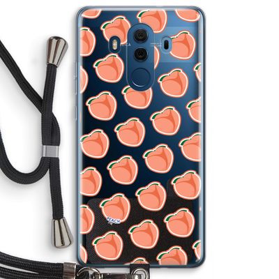 Just peachy: Huawei Mate 10 Pro Transparant Hoesje met koord