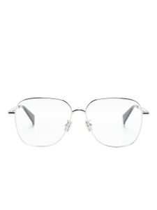 Kenzo oversize square-frame glasses - Argent