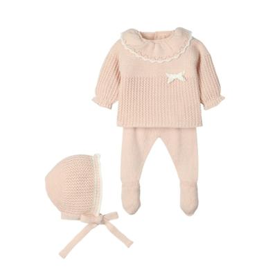 Mac ilusion gebreid babysetje Nude