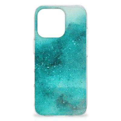 Smartphone hoesje iPhone 16 Pro Max Painting Blue Smartphone hoesje iPhone 16 Pro Max Painting Blue