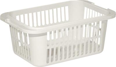 Curver Lingo wasmand, 66,5 x 43,5 x 38 cm, lichtgrijs
