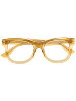 Gucci Eyewear lunettes de vue à monture carrée - Jaune