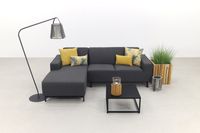 Boavista/Toronto loungebank chaise longue - Sooty - 3-delig - rechts Boavista/Toronto loungebank chaise longue - Sooty - 3-delig - rechts