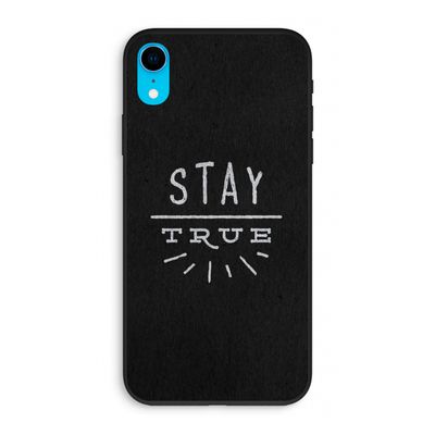 Stay true: iPhone XR Biologisch afbreekbaar hoesje