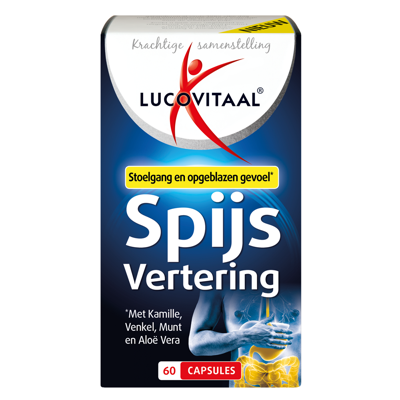 Lucovitaal Voedingssupplementen Spijsvertering 60Capsules
