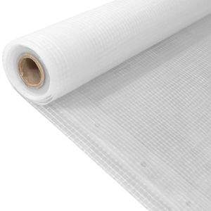 VidaXL Leno dekzeil 260 g/m² 1,5x5 m wit