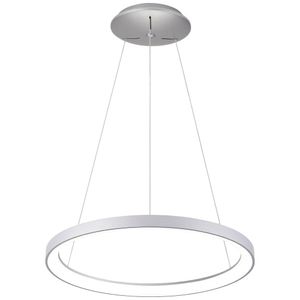 Deko Light Sculptoris 600 342195 Hanglamp LED LED vast ingebouwd Energielabel: E (A - G) 42 W Zilver