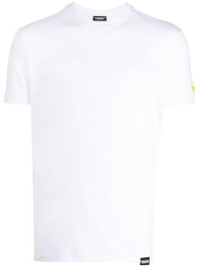 DSQUARED2 t-shirt à patch logo - Blanc