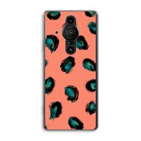 Pink Cheetah: Sony Xperia Pro-I Transparant Hoesje